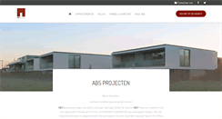Desktop Screenshot of absprojecten.be